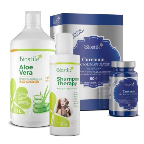 Biostile Shampoo Therapy + Aloe Vera + Kurkumin -20%