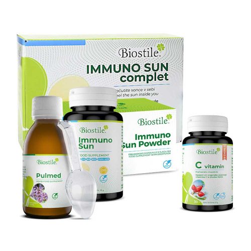 Biostile Pulmed sirup , Immuno Sun Complet + Poklon Vitamin C
