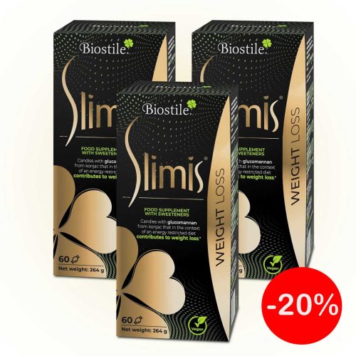 Slimis Bomboni za Mršavljenje - Akcija 3x60 Biostile