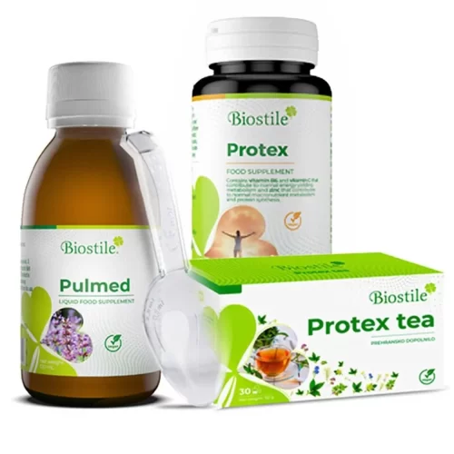 Pulmed, Protex Kapsule in Protex Čaj Biostile